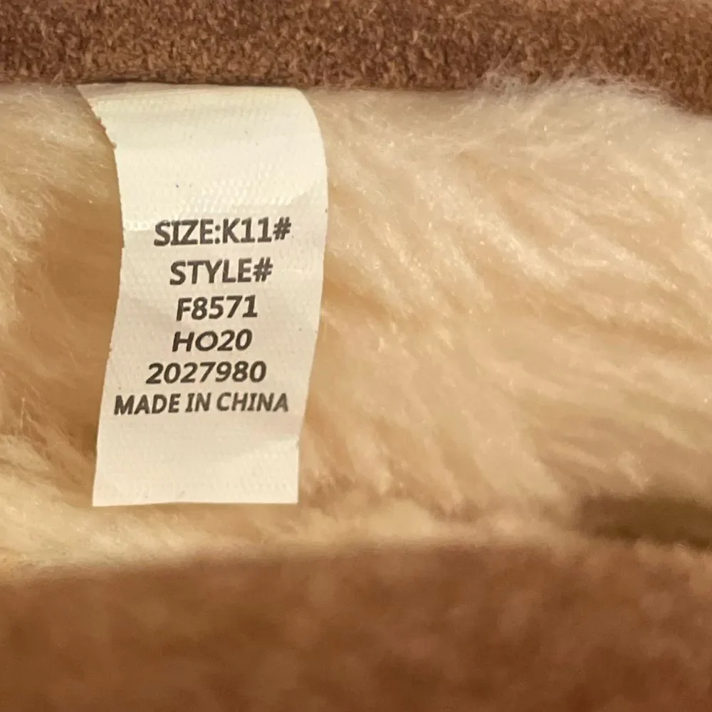 J Crew Sherpa Lodge Slippers Size 11